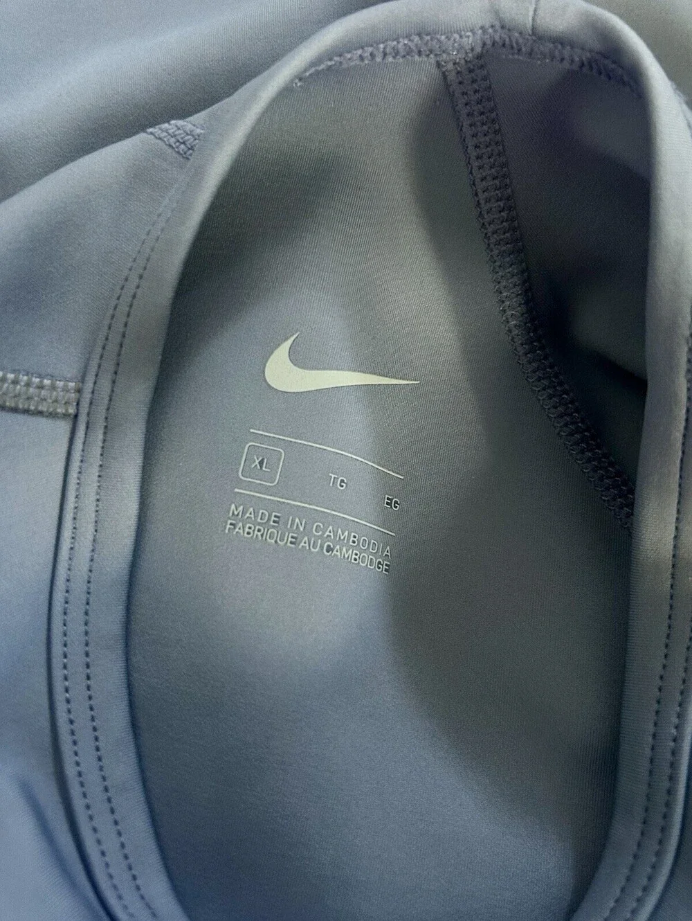 Women's Nike Tech Pack City Ready Training Crop Top XL Blue Running Gym